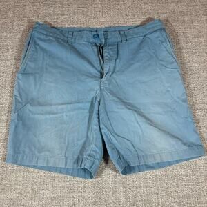 Patagonia Shorts Mens 34 Pocket Blue Lightweight Outdoors Hiking Chino